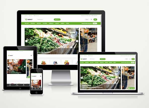 Market Bakkal E-Ticaret Web Sitesi Pazar