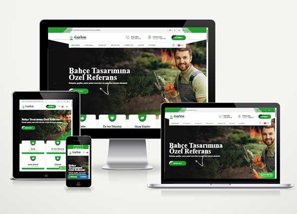 Peysaj Botanik Firması Web Paketi Garlon